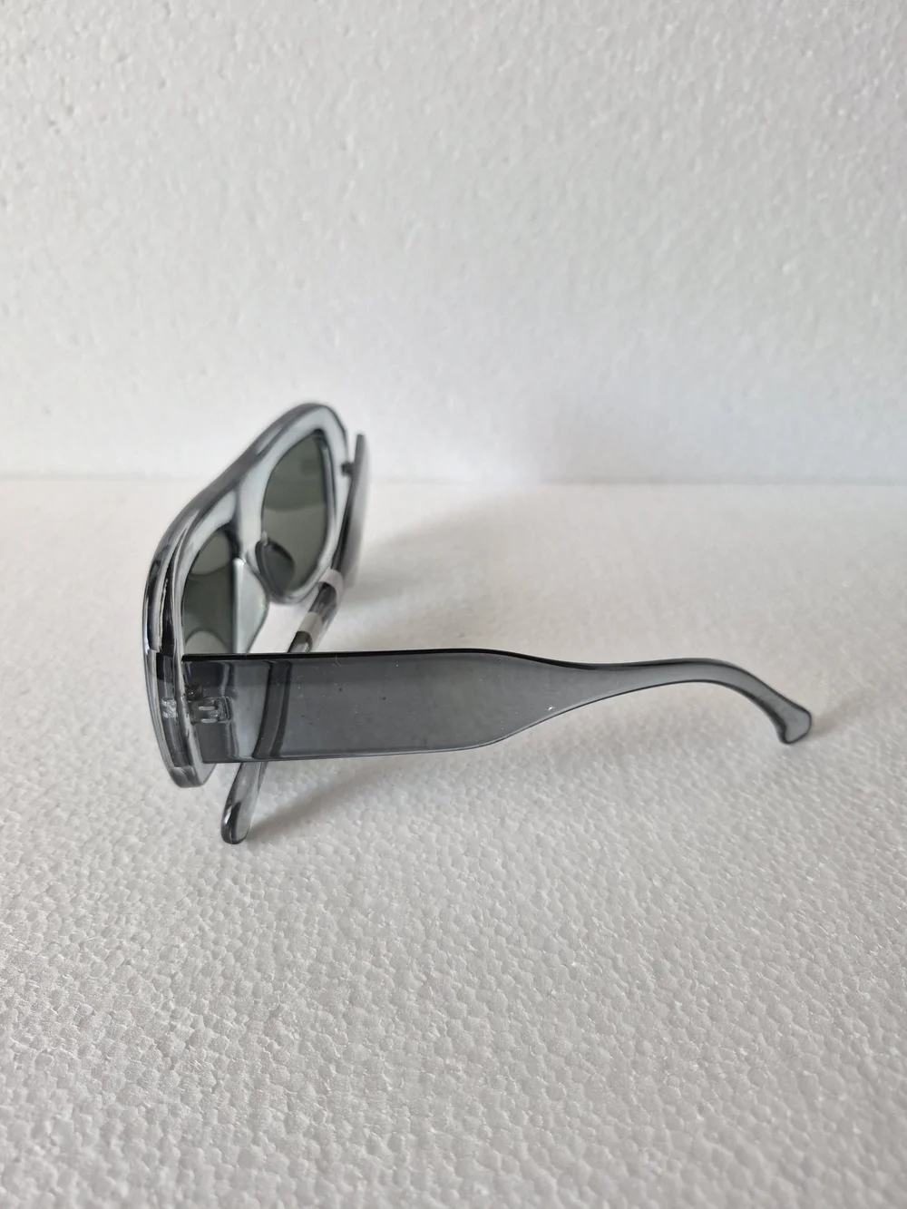 NWT Free People Clear Frame Sunglasses with Dark Gray Lenses